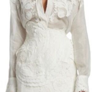 Elegant White Lace Blouse